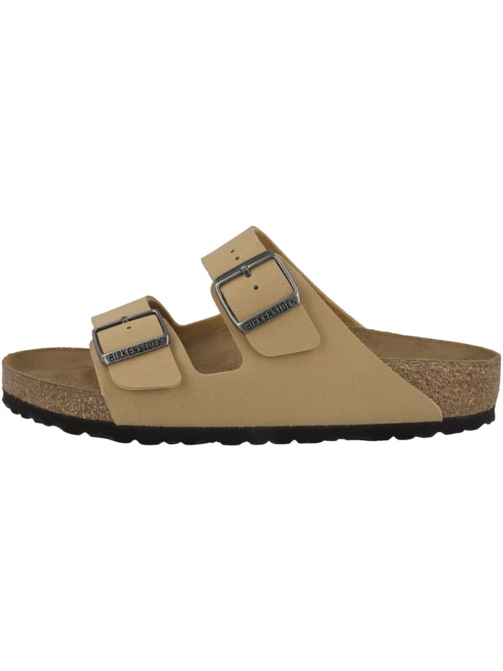 Birkenstock Sandale Arizona Birko-Flor Nubuk normal in hellbraun günstig kaufen
