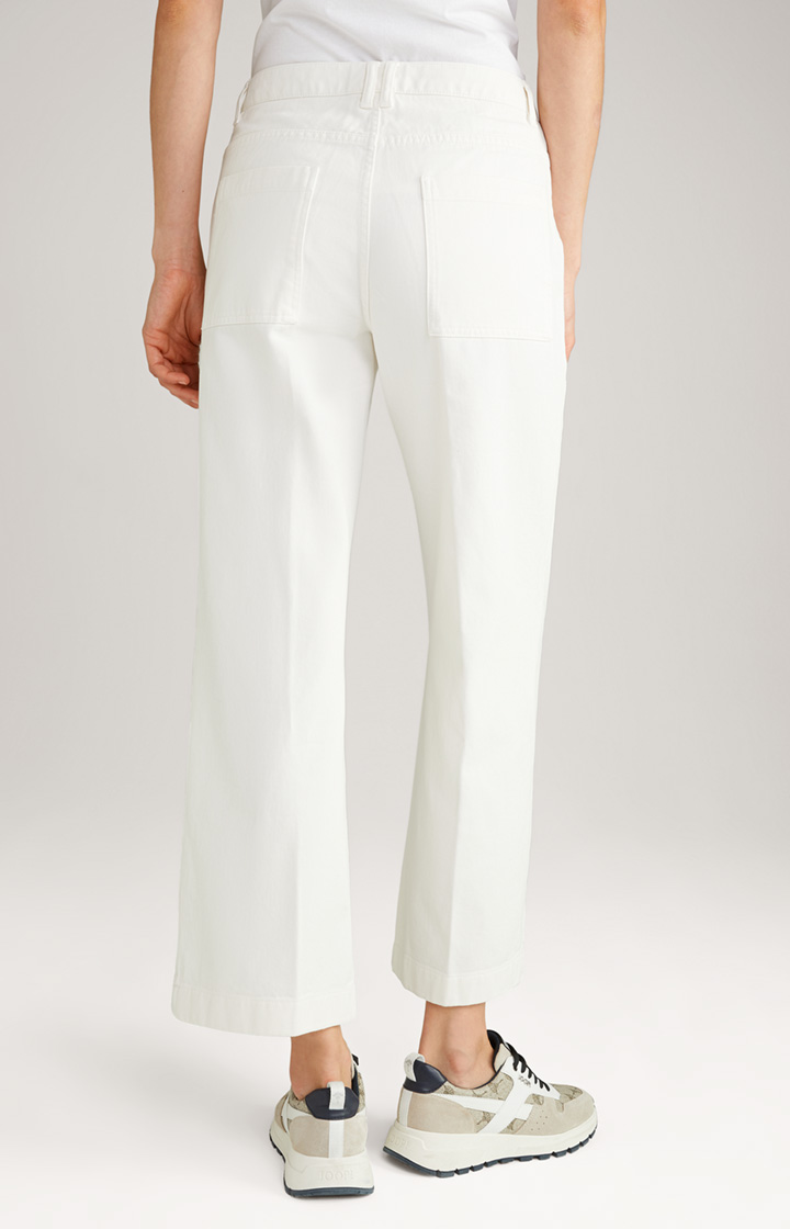 Baumwoll-Jeans in Offwhite