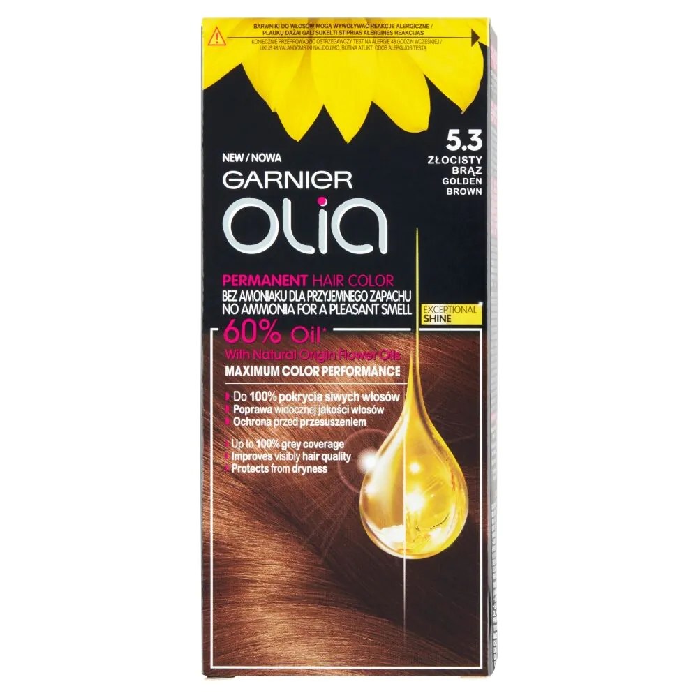 Garnier Olia East Mini Kit Gyldenbrun 5.3 Hårfarve,
