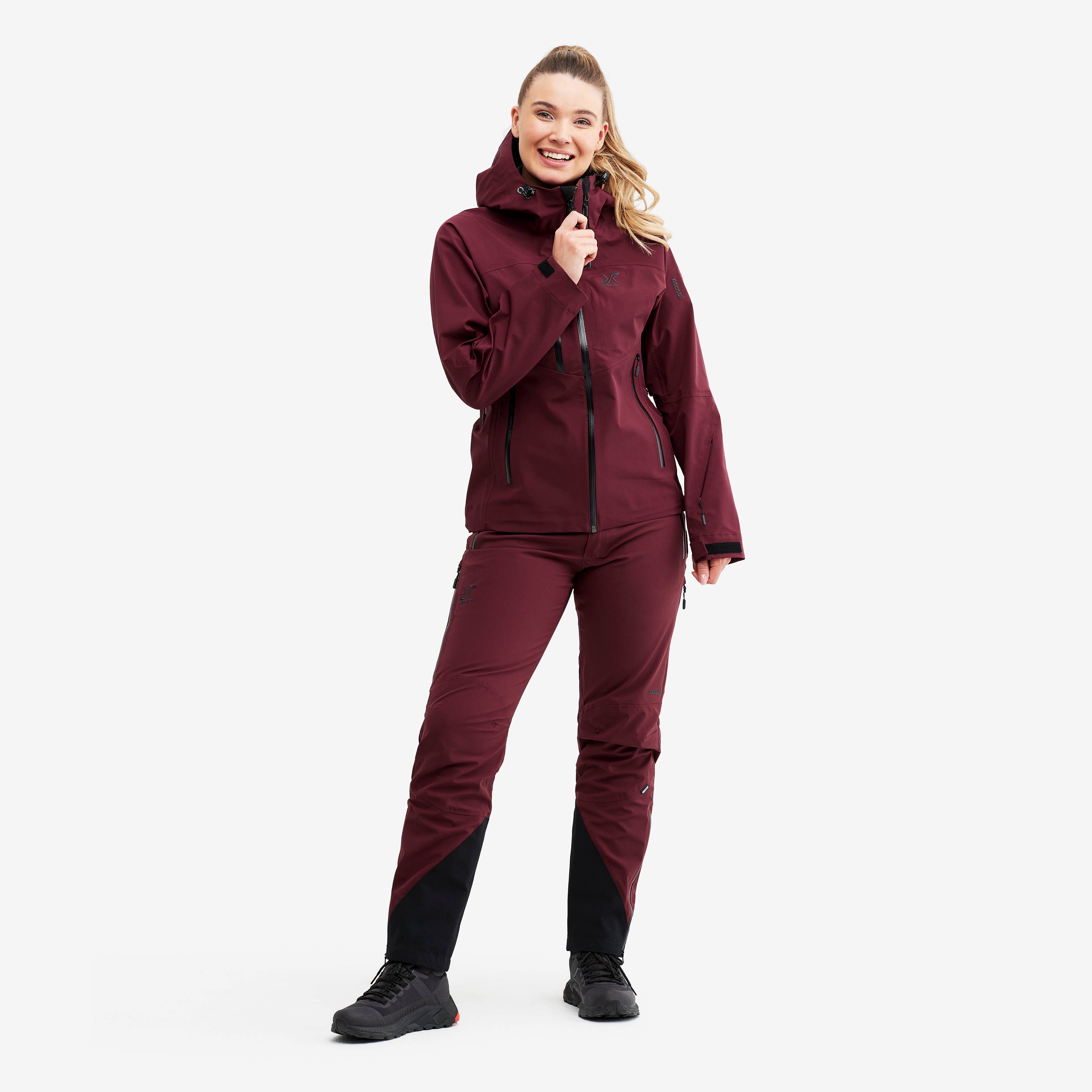 Cyclone Rescue Jacket 2.0 Femme Burgundy