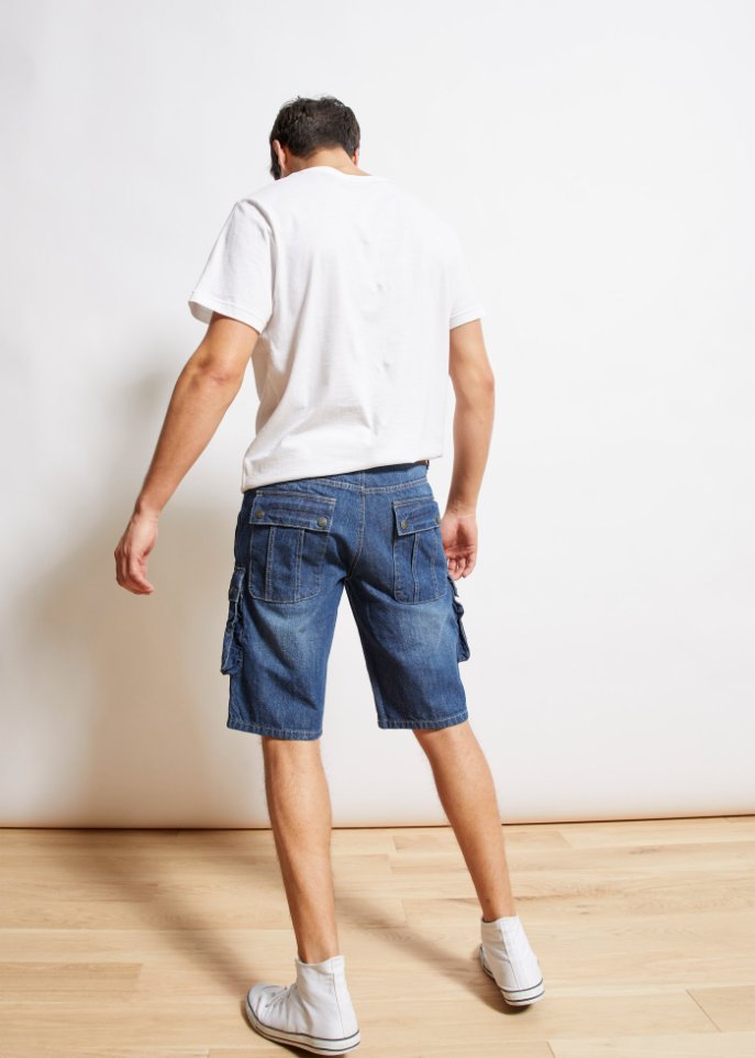 Cargo-Jeans-Bermuda Regular Fit
