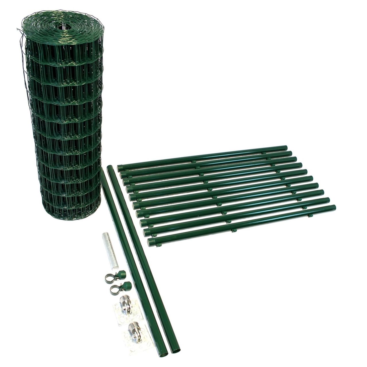 TOP MULTI Wildzaun SET Größe 0,8m x 10m zum Betonieren