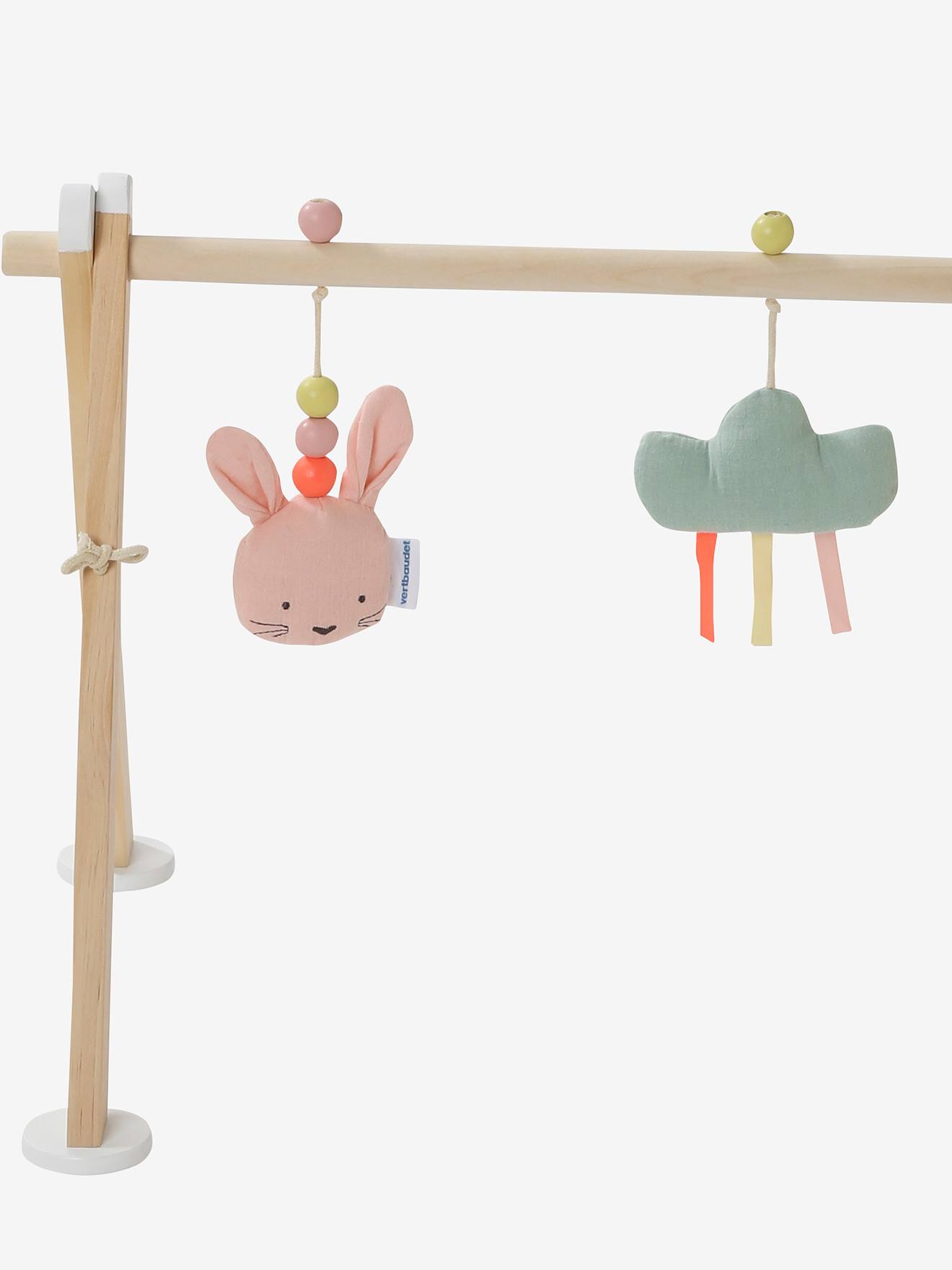 Vertbaudet Baby Spielbogen HÄSCHEN, Holz FSC - mehrfarbig