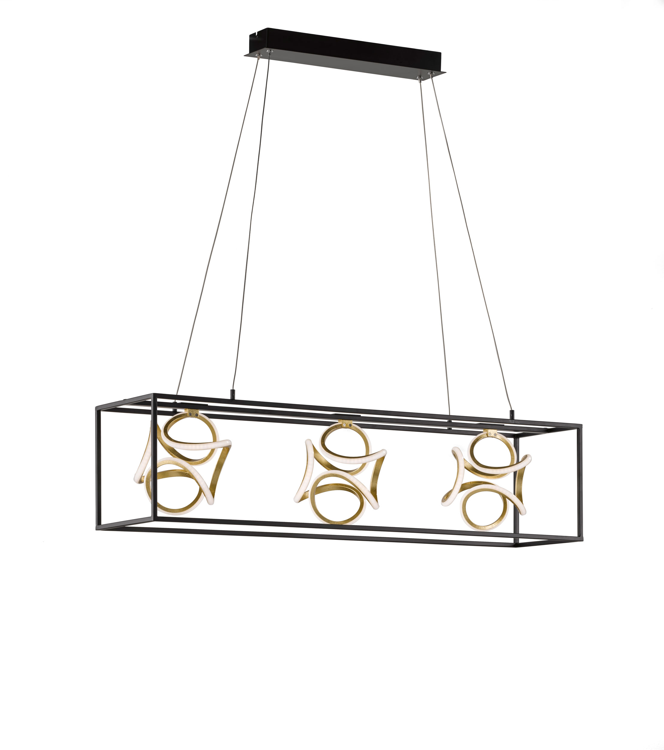 Fischer & HonselLED-Pendelleuchte 3flg
