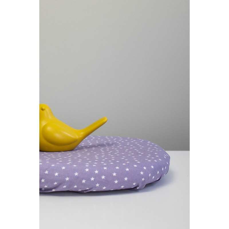 Drap housse Coton Bio motifs Etoiles - Berceau/landau
