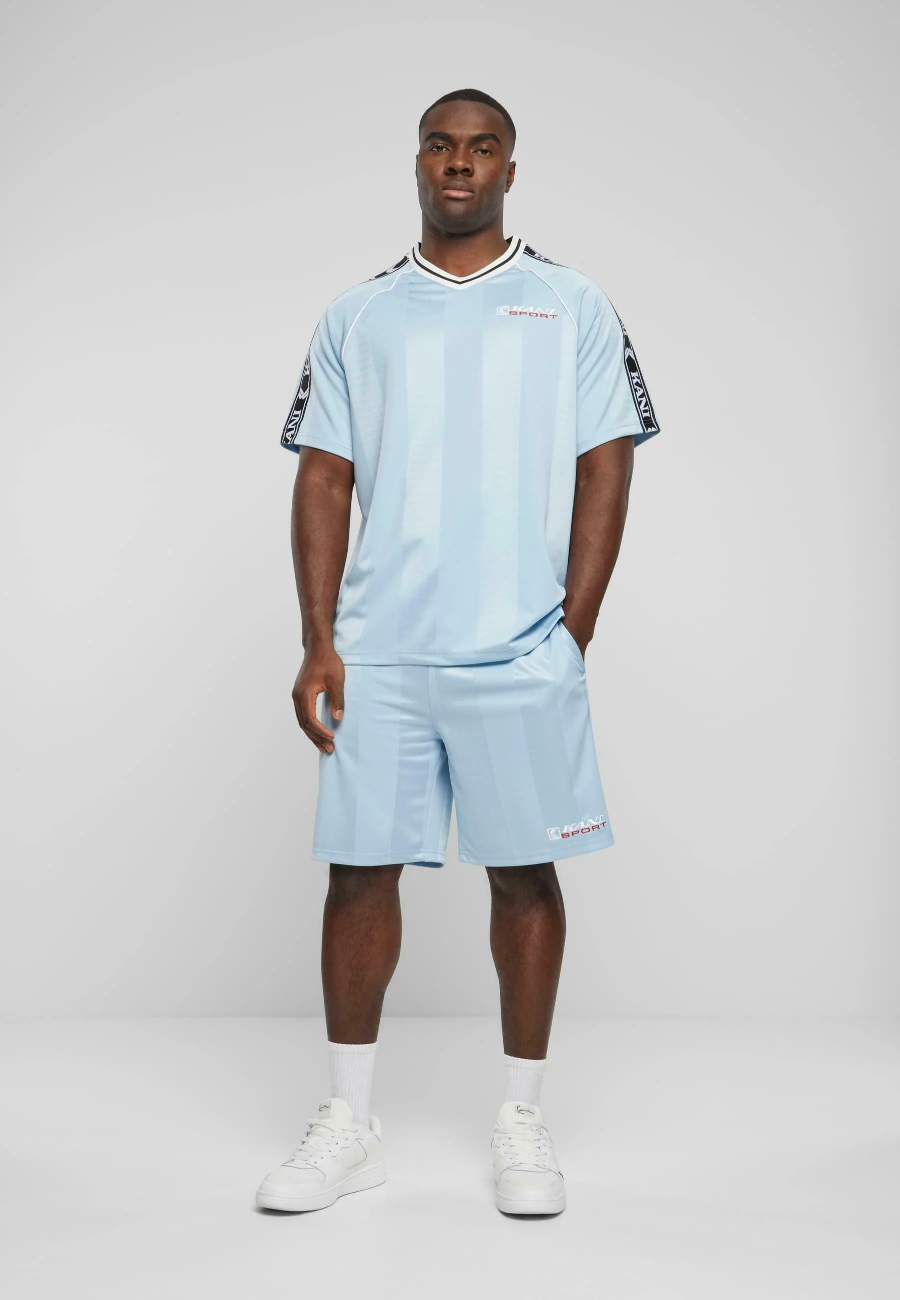 Karl Kani SHADOW STRIPE - Pantalón deportivo