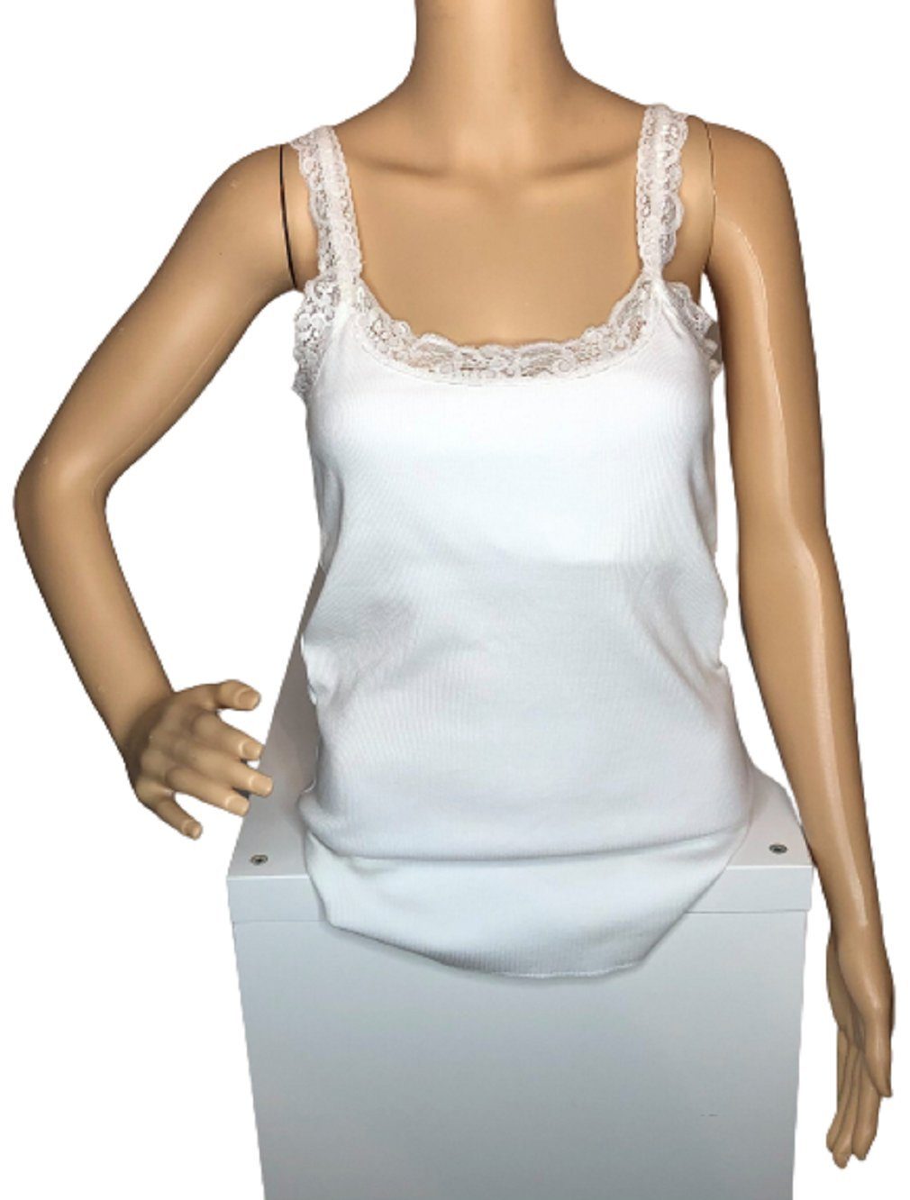 Bellybutton Umstandstop N-22903 Spitzentop weiß div. Größen