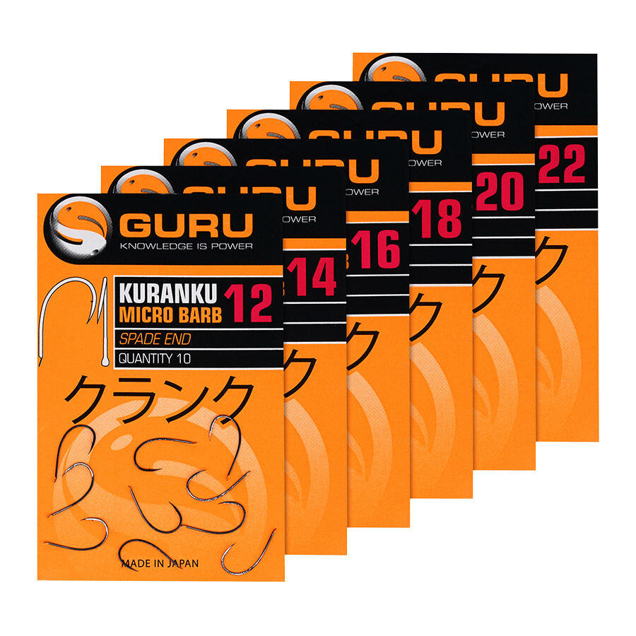 Hameçons Guru Kuranku piikki-/lapiopää (x6)