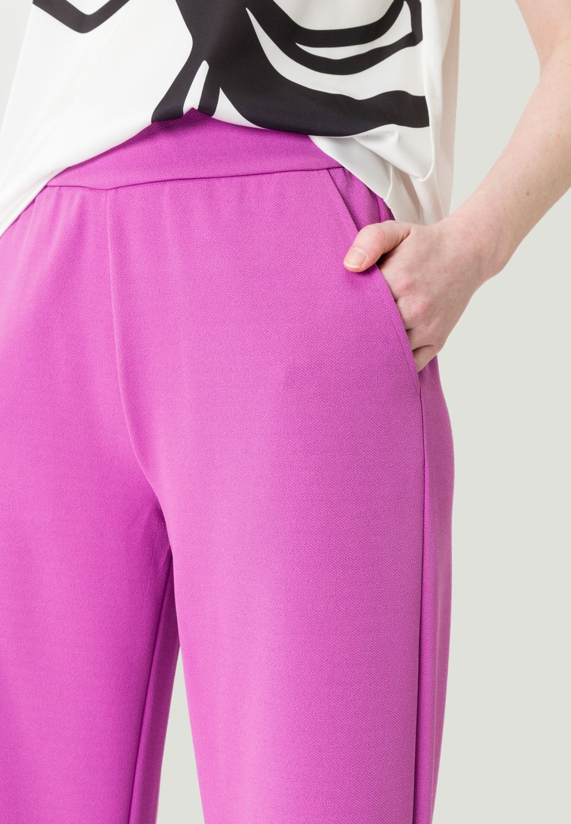 Jerseyhose mit weitem Bein 28 Inch