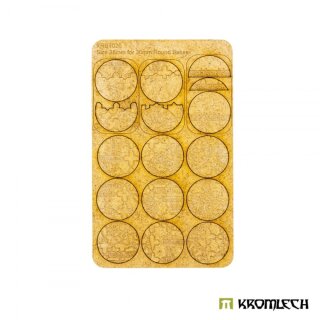 Cathedral 30mm Round - Base Toppers (12)