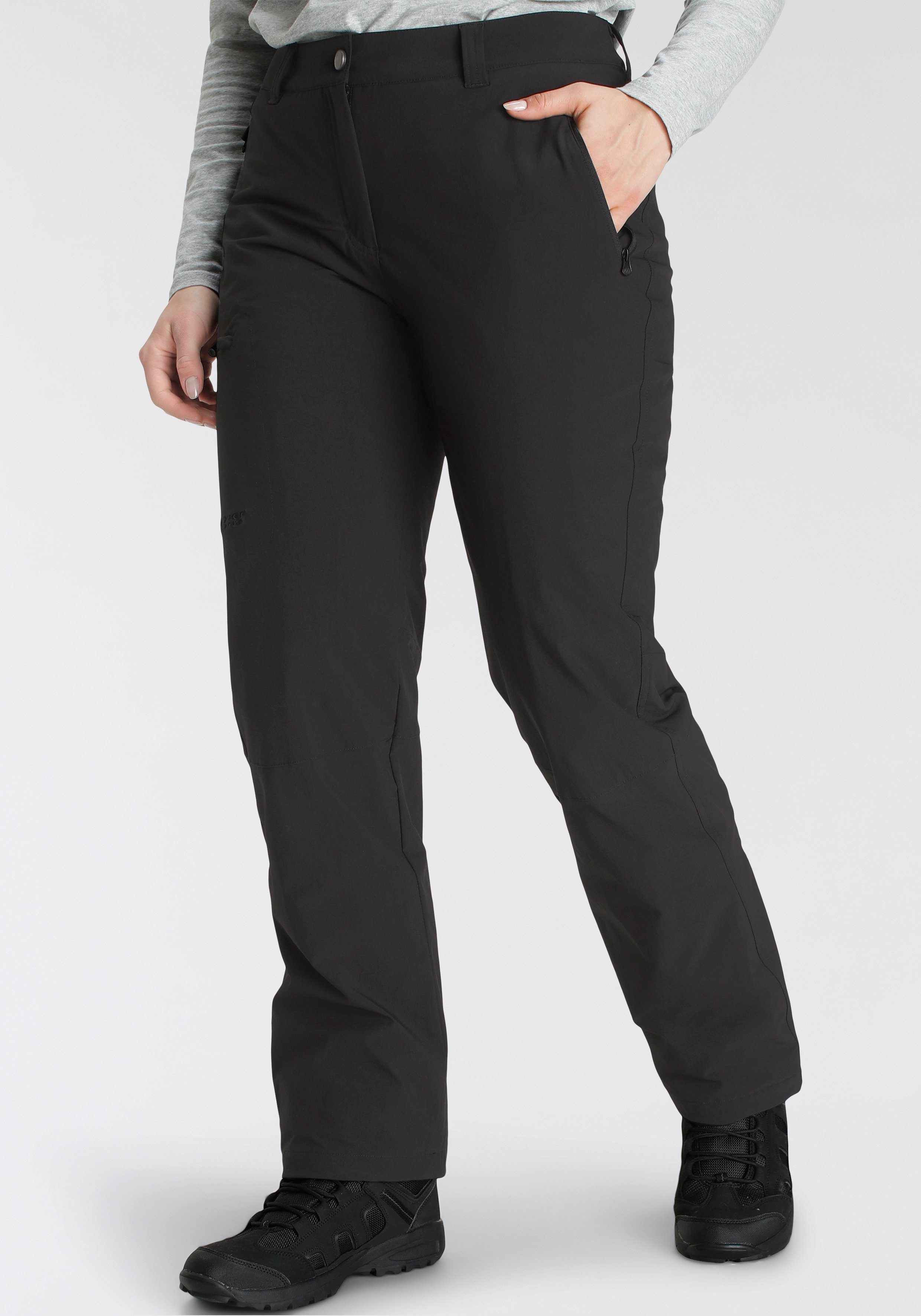 Maier Sports Outdoorhose wattierte Hose Damen auch in großen Größen erhältlich