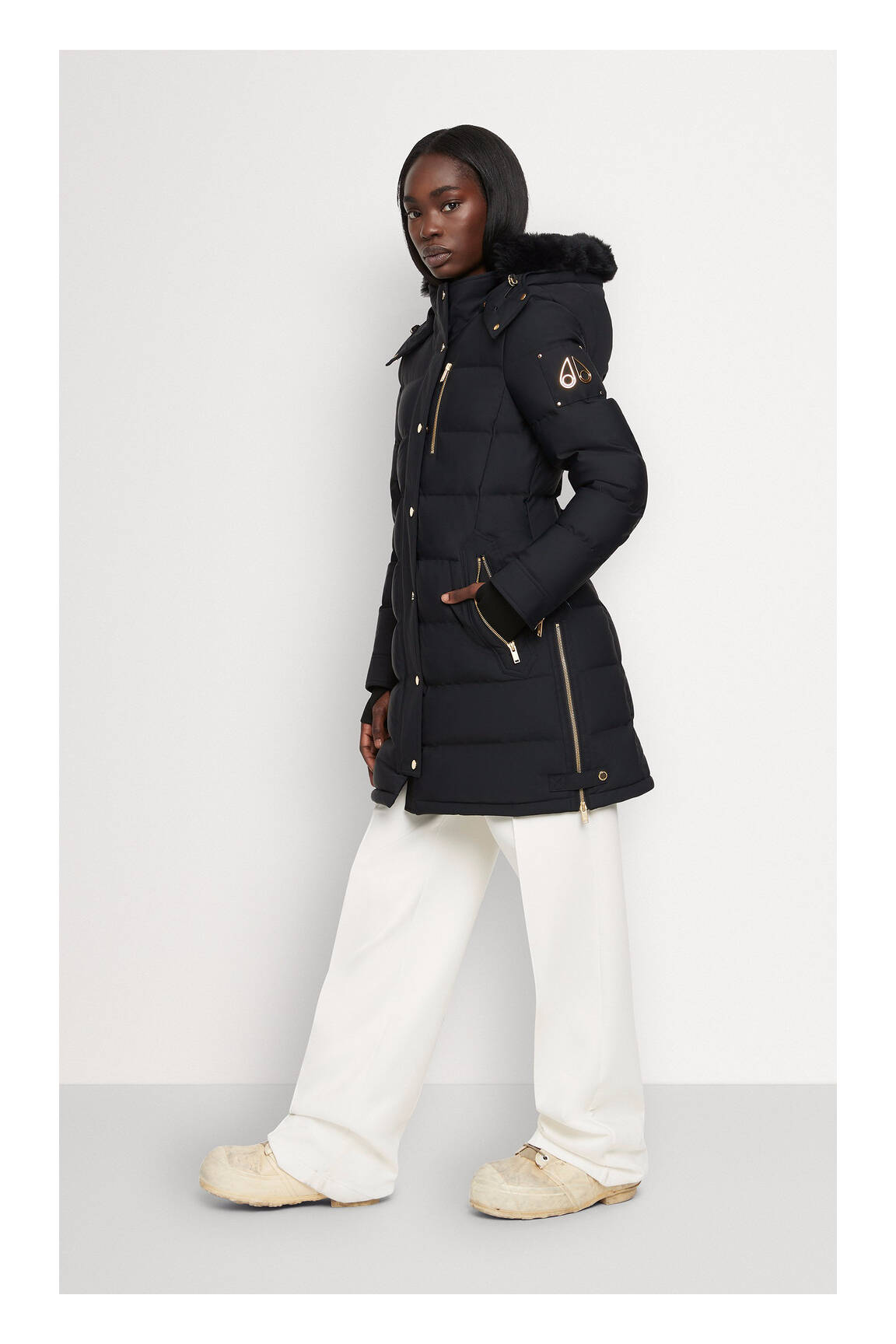 Moose Knuckles Doudounes Femme couleur noir