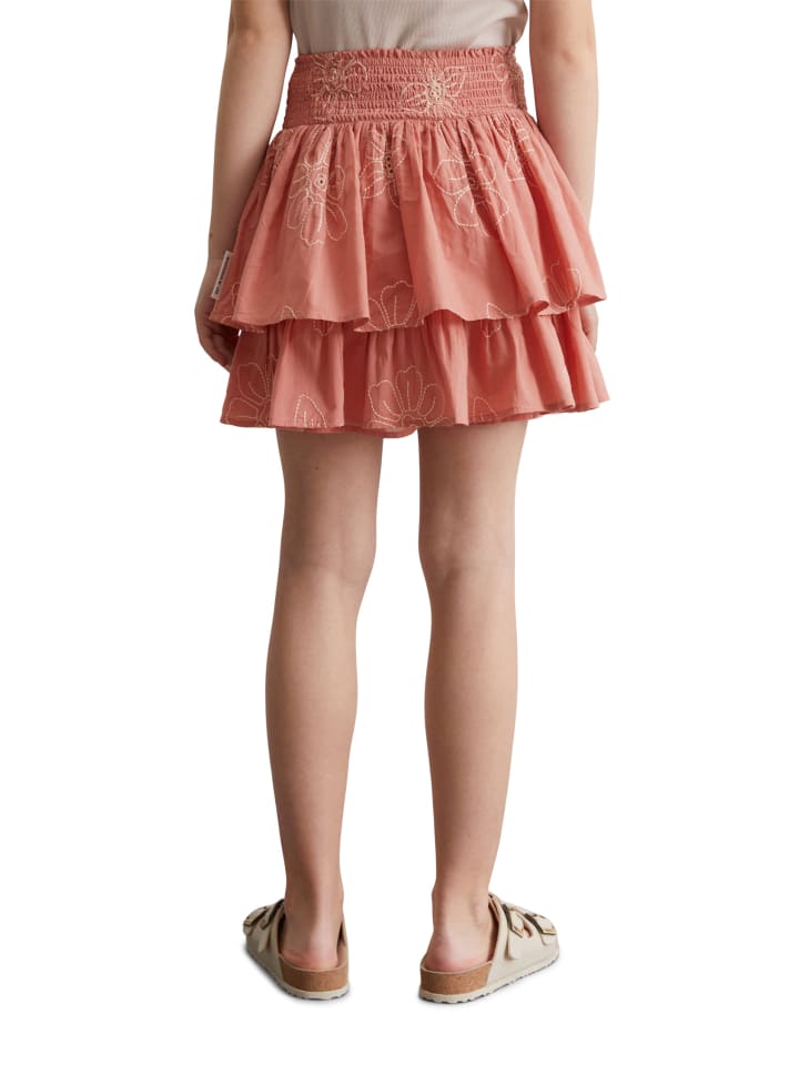 Marc O'Polo TEENS-GIRLS Stufen-Rock in CHALKY CORAL AOP günstig kaufen