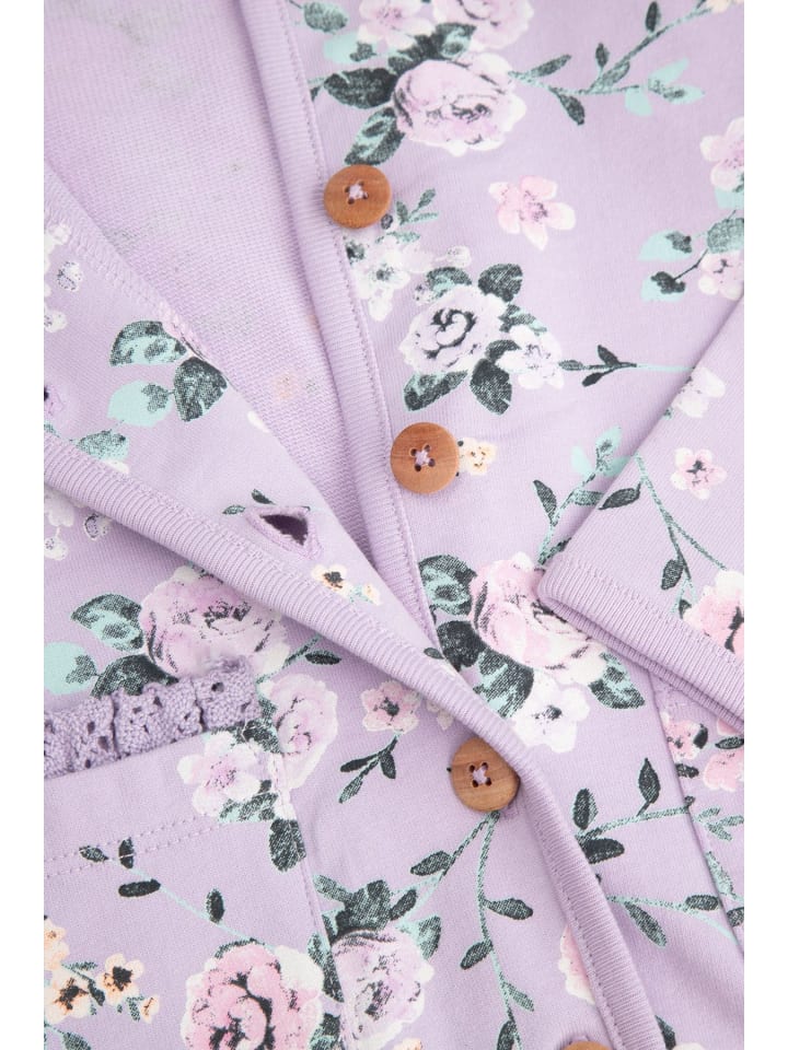 Coccodrillo Sweatshirt mit Reißverschluss in violett günstig kaufen
