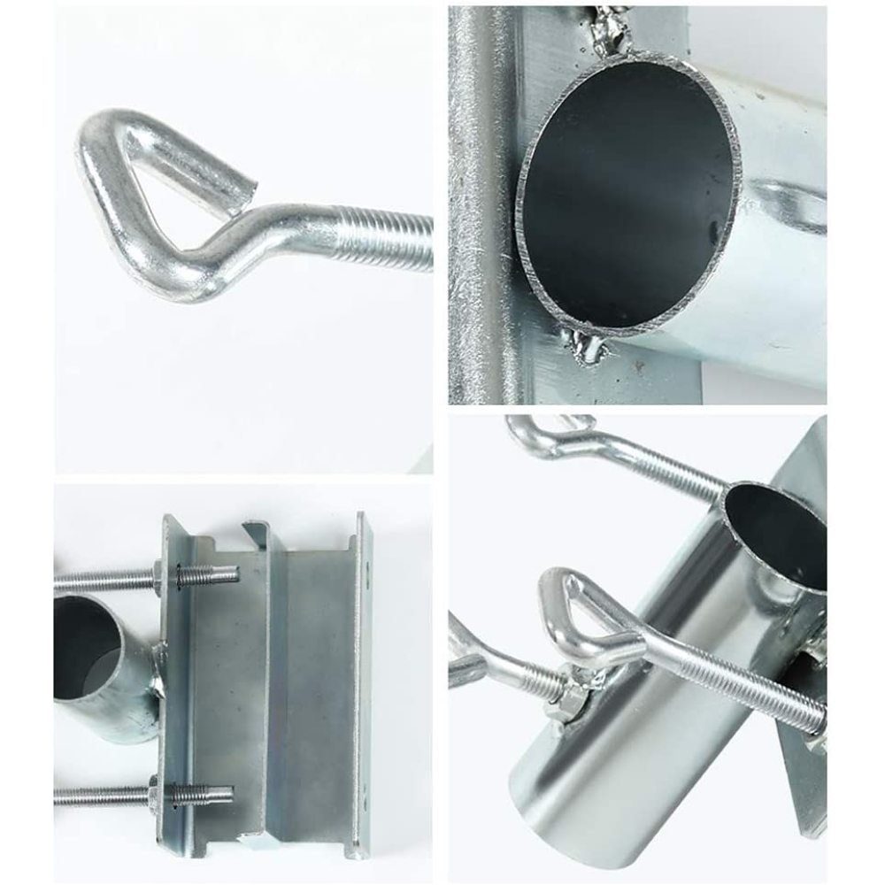 Einemgeld Schirmhalter Sonnenschirm Balkonklemme Schirmständer für Balkonschirmhalter