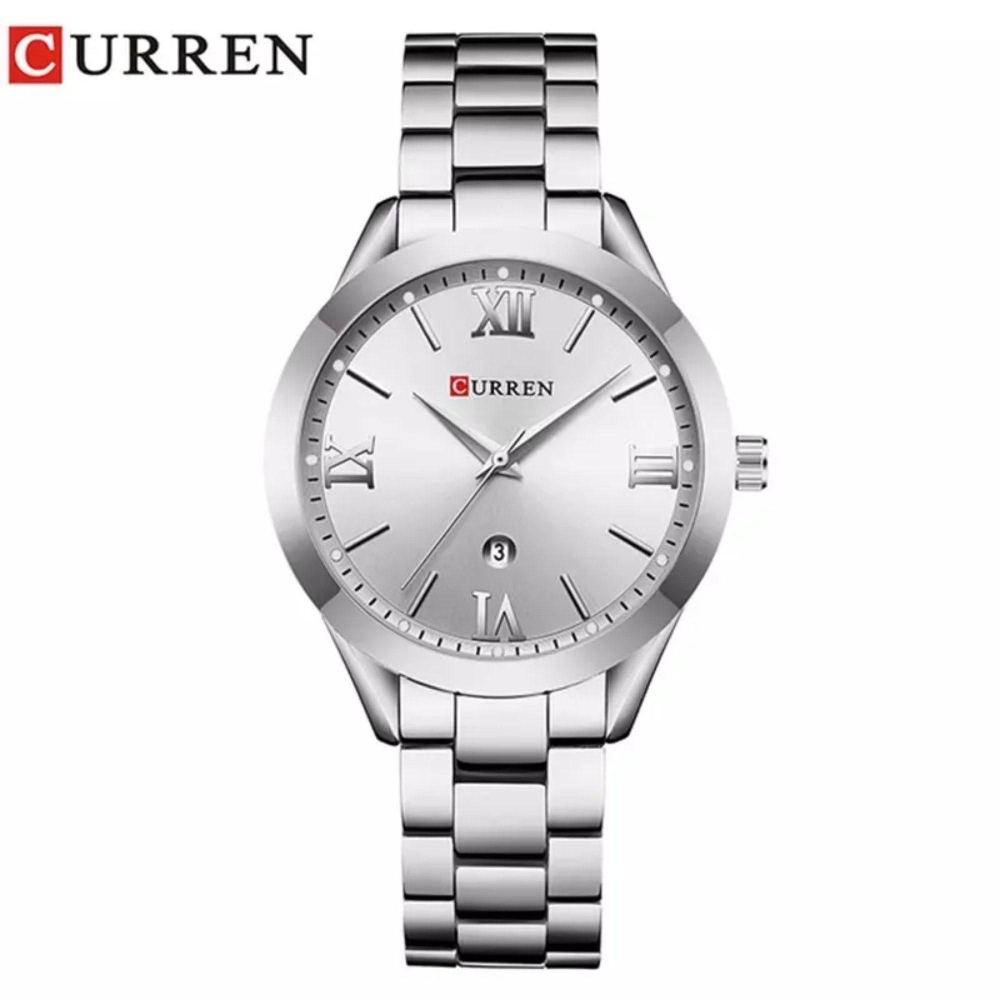 Manike Quarzuhr CU-9007 Damen Analog Quarzuhr, (Spar - Set)