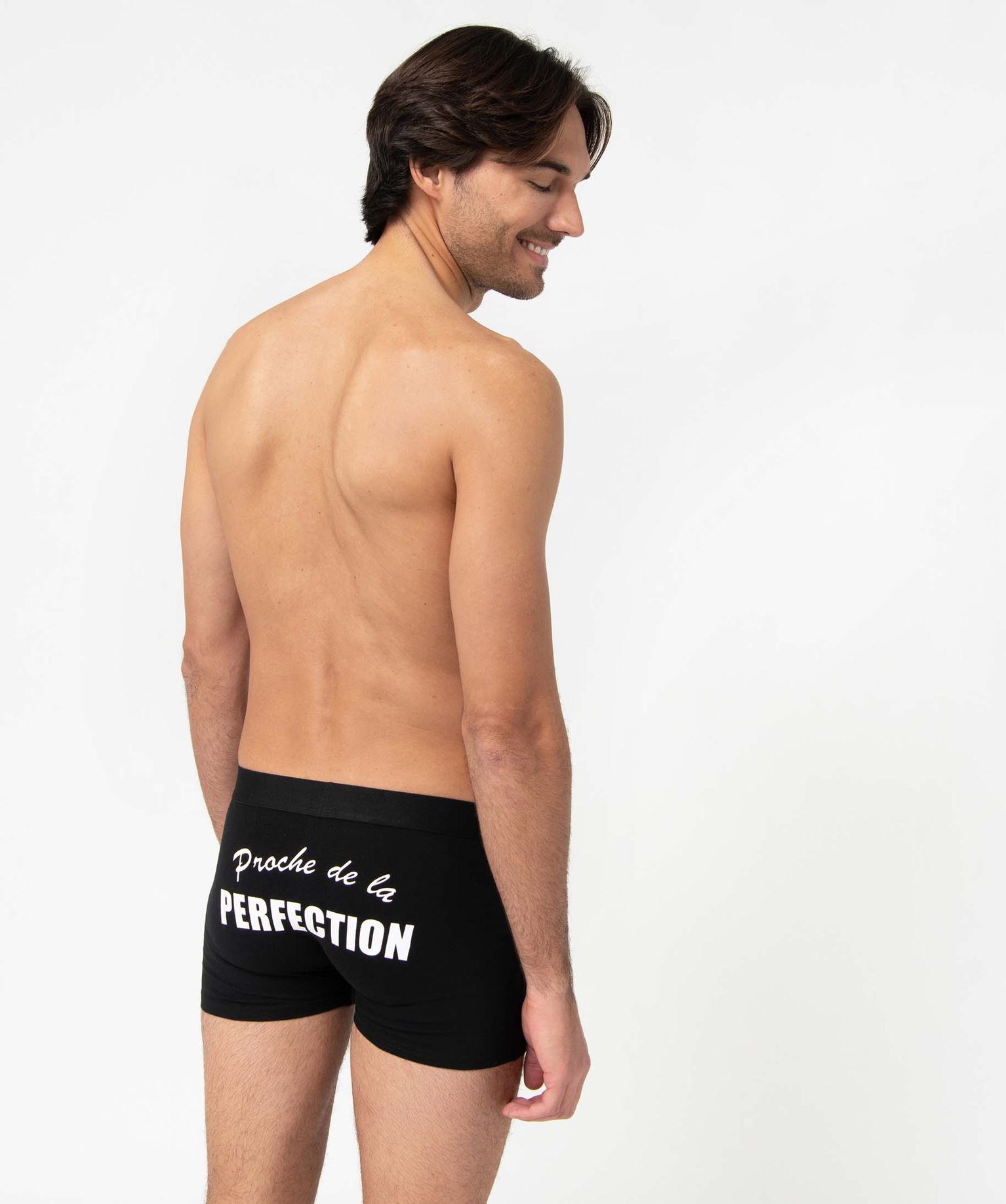 Boxer homme en coton stretch extensible (lot de 2) imprime | GEMO