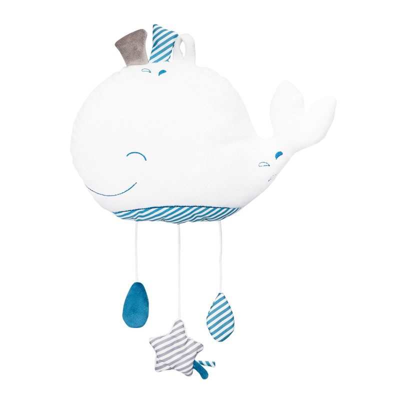 Suspension décoration murale Blue baleine
