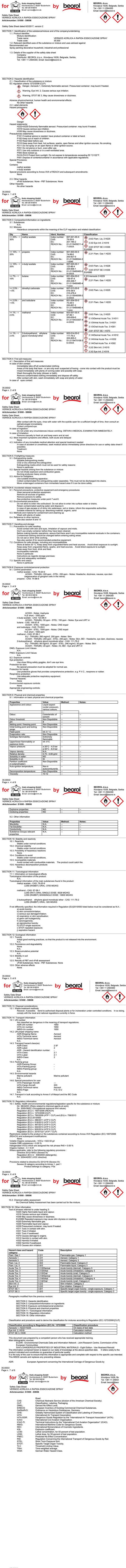 BigDean Sprühlack 6x Sprühfarbe Rot, glänzend - Sprühfarbe Spraydose Acryllack