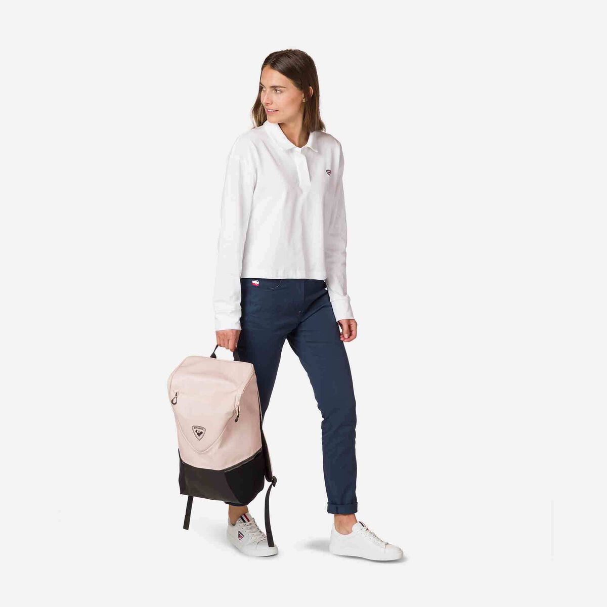 Kurzes Polohemd für Damen