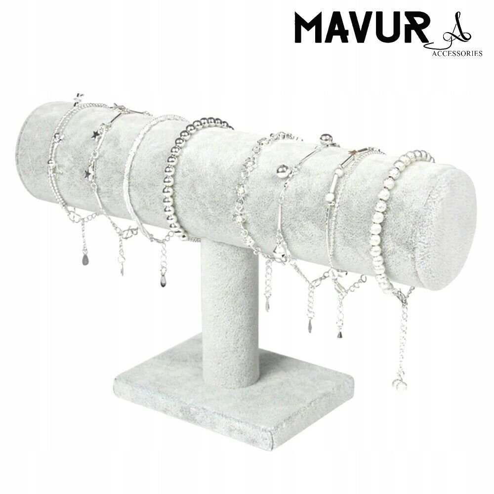 MAVURA Schmuckständer MAVURAccessoires Schmuckständer Armbandständer Uhrenhalter, Uhrenständer Schmuckhalter Armbandhalter Samt Uhren Armband Halter