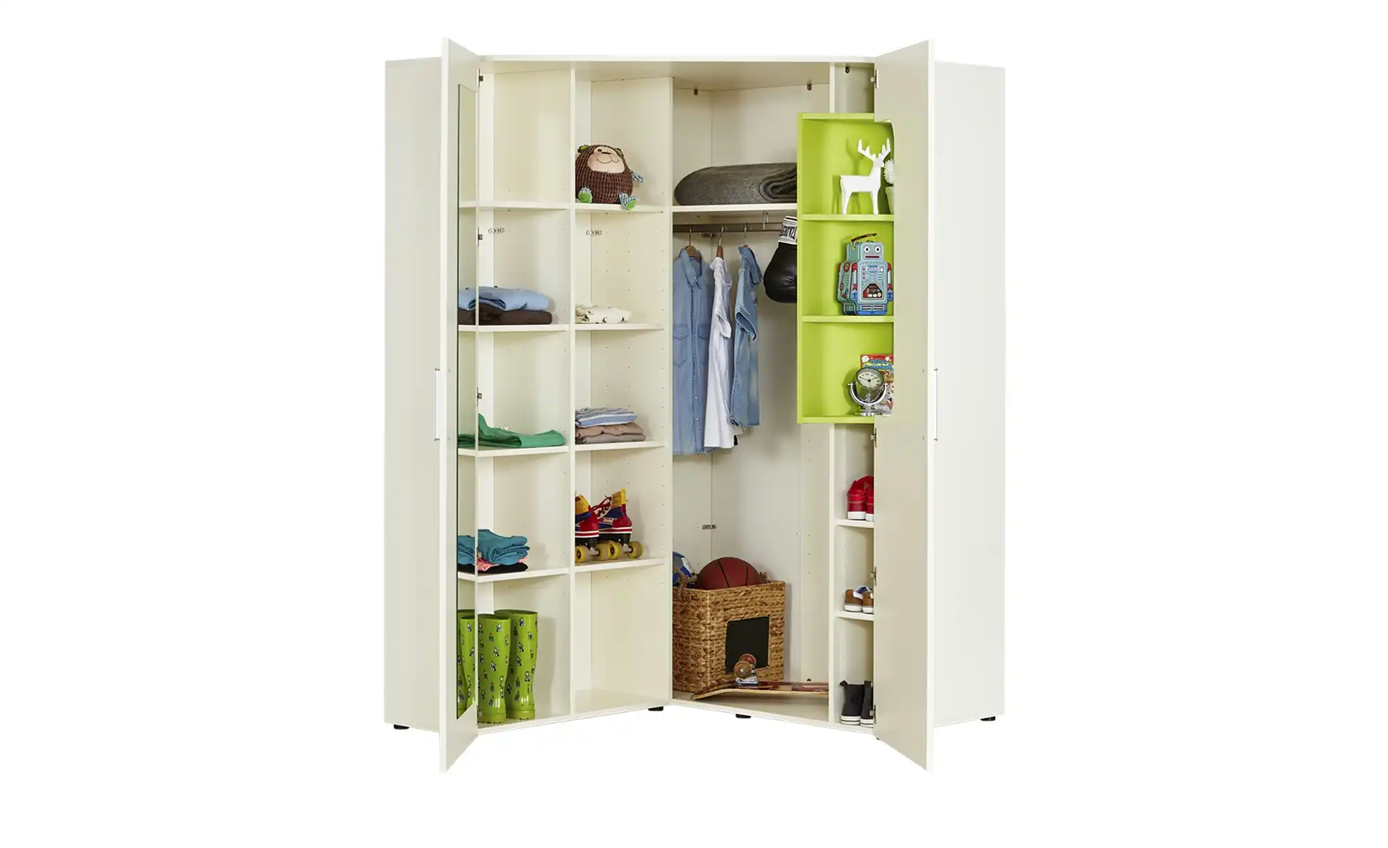 Eckkleiderschrank
