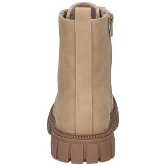 Puccetti Schnür Boots in beige