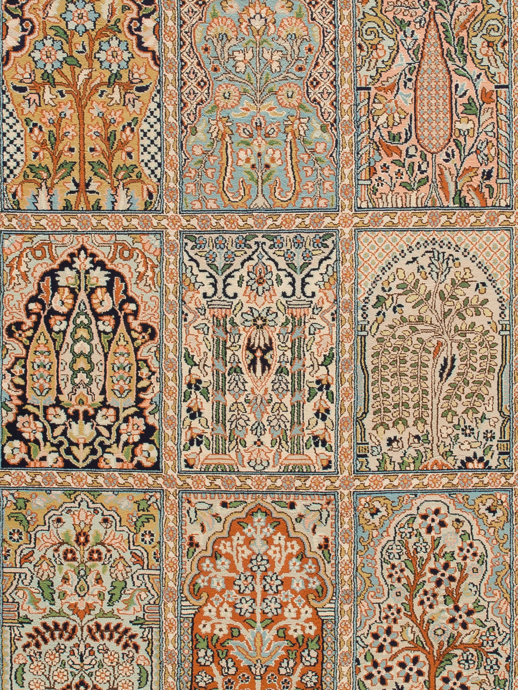 Kaschmir Seide 18/18 ca. 244 x 310 cm, Unikat / Einzelstück
