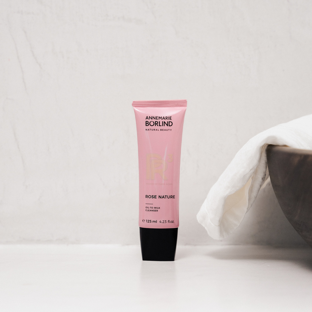 annemarie börlind ROSE NATURE NETTOYANT HUILE-EN-LAIT ROSE NATURE