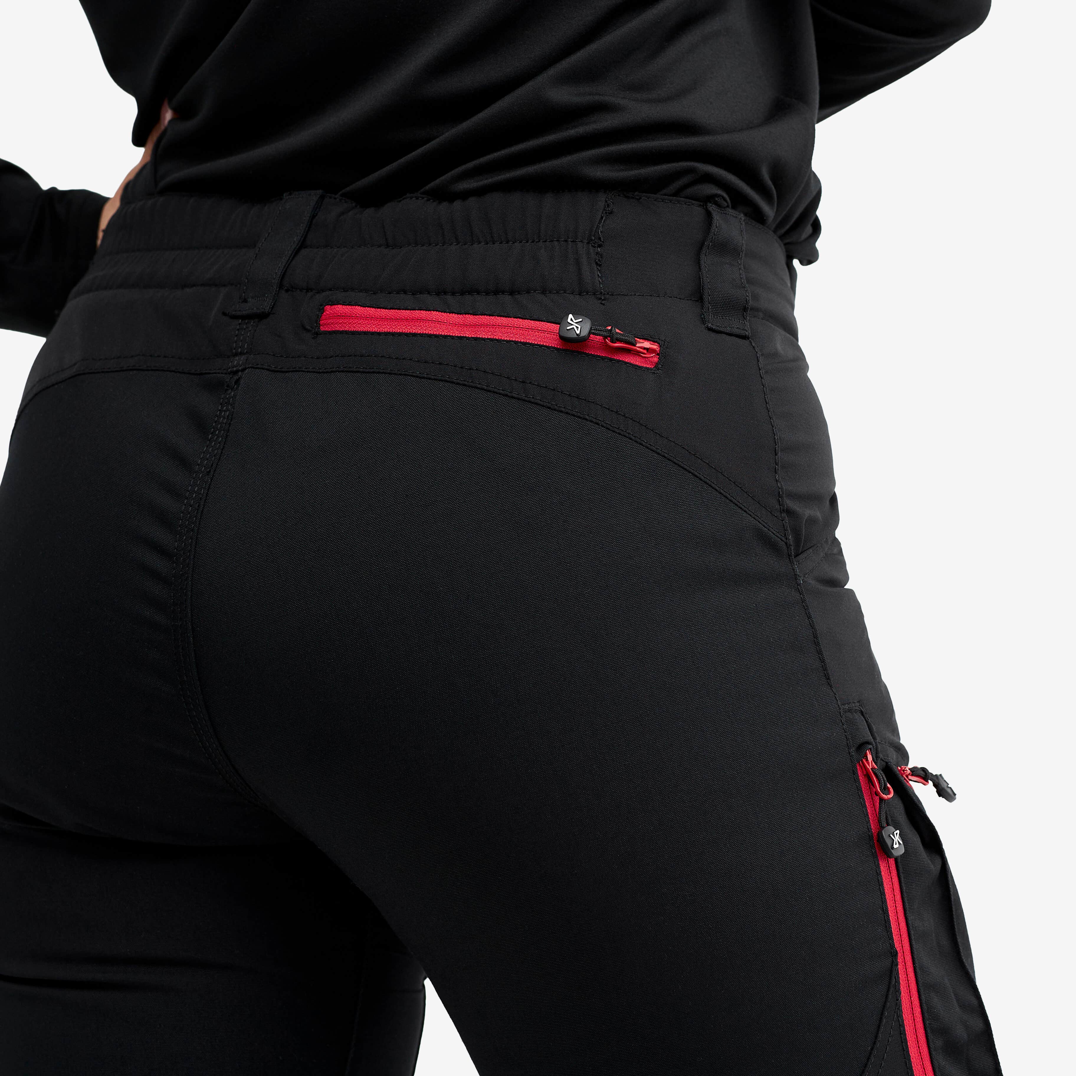 RVRC GP Pro Pants Femme Black/Red