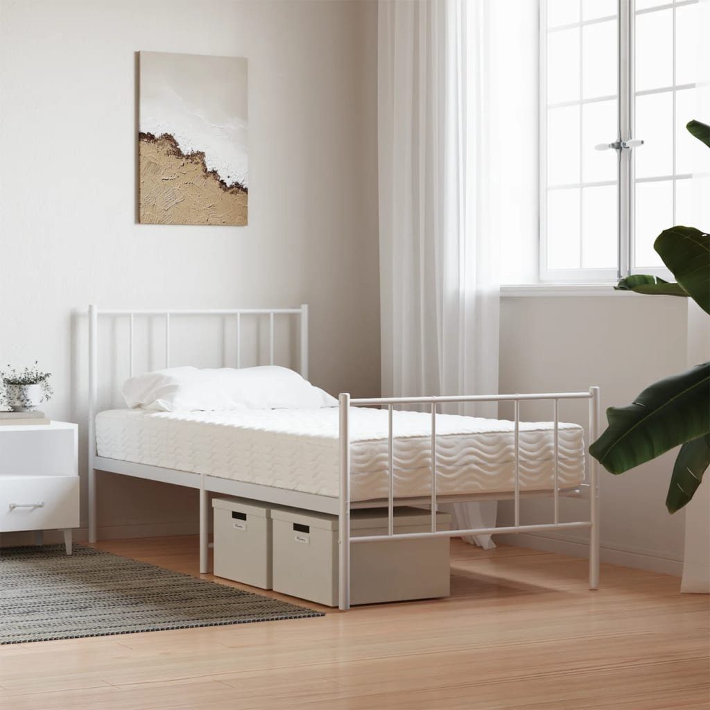 Kaltschaummatratze Schaumstoffmatratze Weiß 80x200 cm Härtegrad H2 H3, vidaXL, 0 cm hoch
