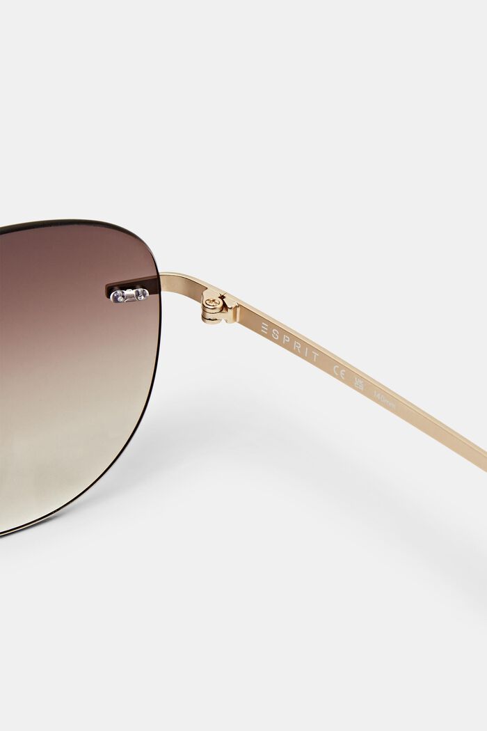 Sonnenbrille mit randloser Fassung