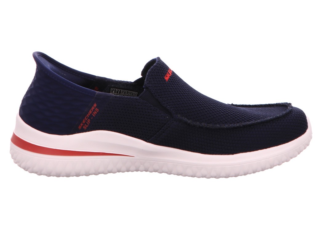 SKECHERS Freizeit Schnürer blau