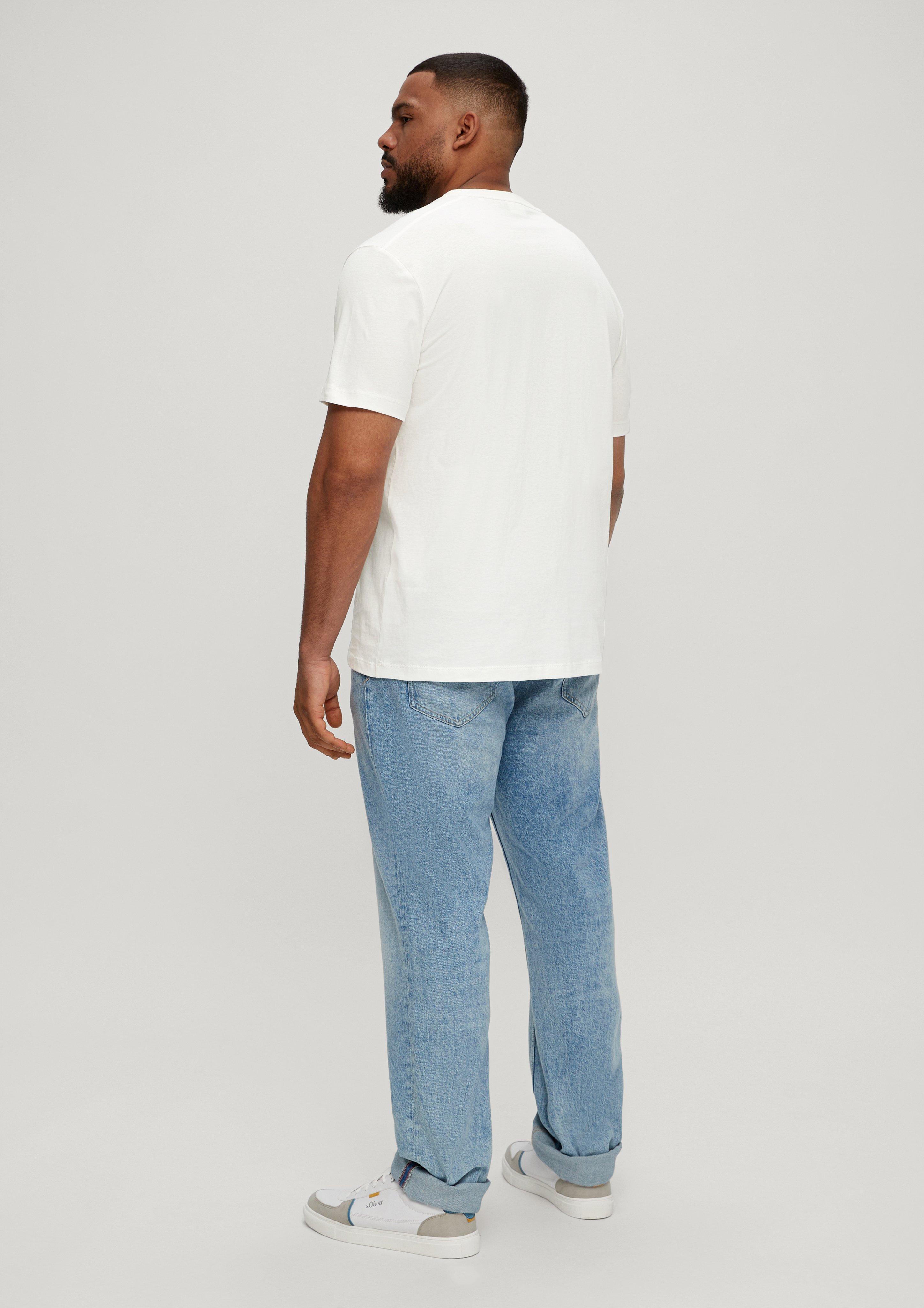 Baumwollshirt mit Frontprint  2135537-01D1