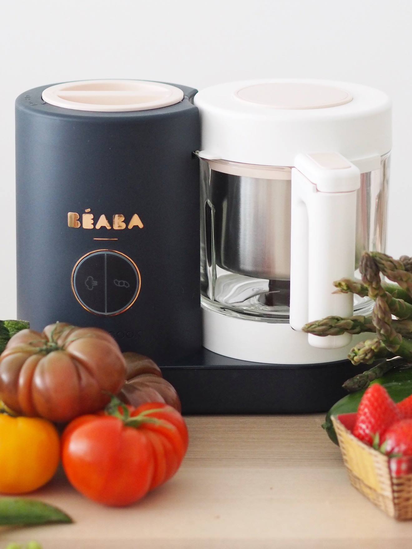 Beaba Babykostzubereiter Babycook NEO BEABA - dunkelblau/weiß