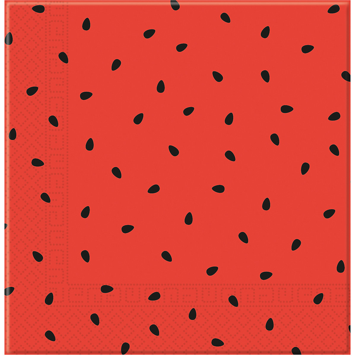 Servietten Watermelon, 33 x 33 cm, 2-lagig, 20 Stück