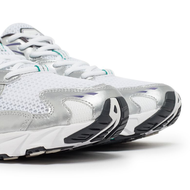 Mizuno Wave Rider 10 white/silver/teal blue