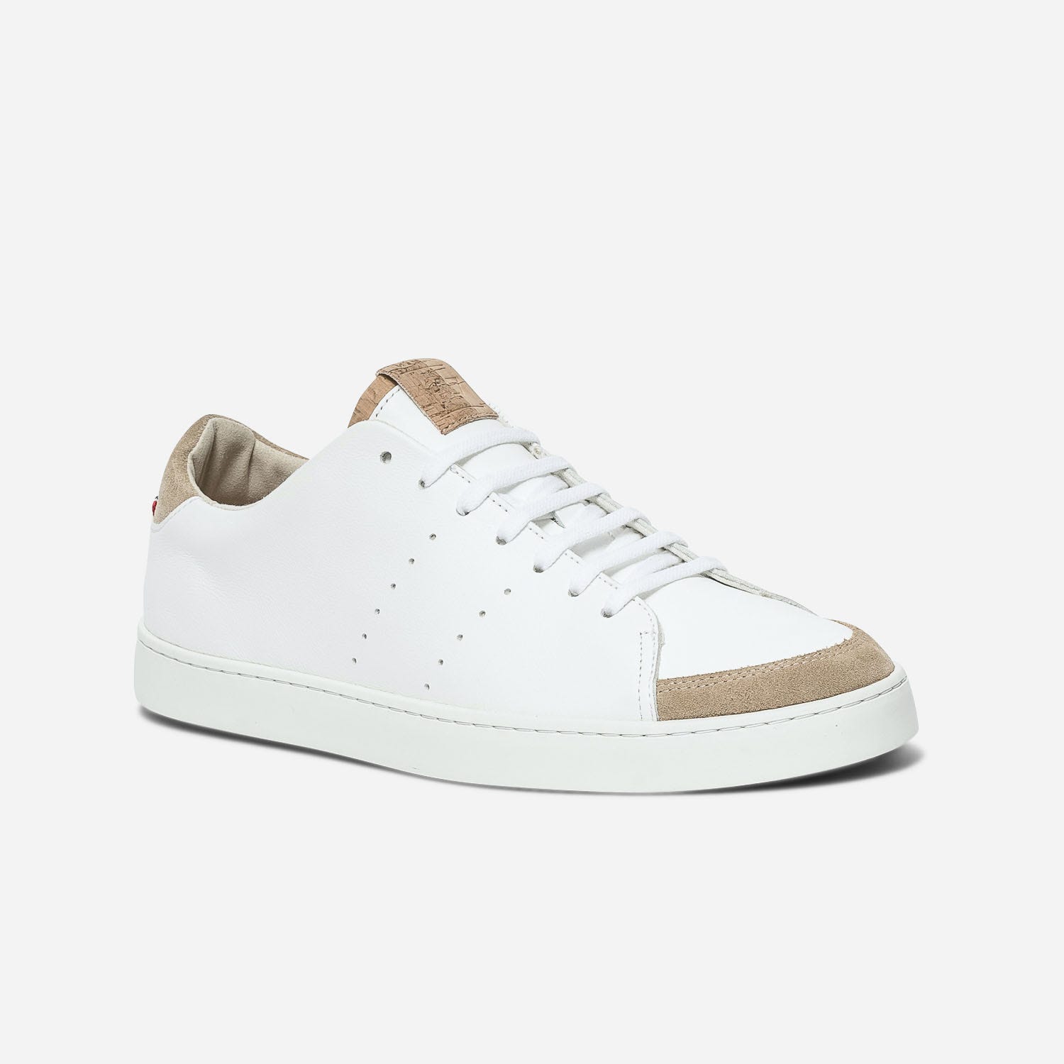 Tennis 1927 blanche homme en cuir éco-conçu (43 à 45)