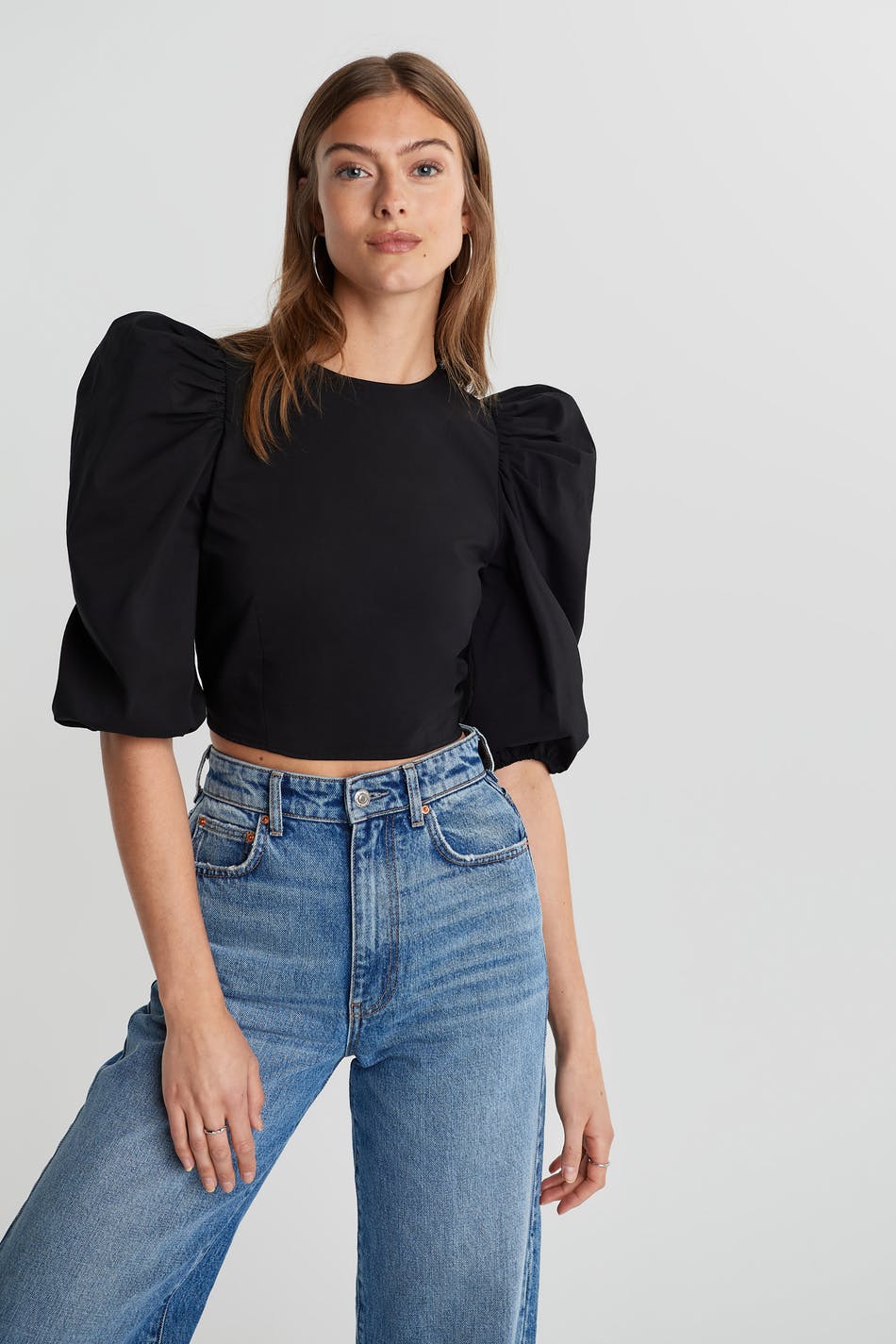 Ida open back top