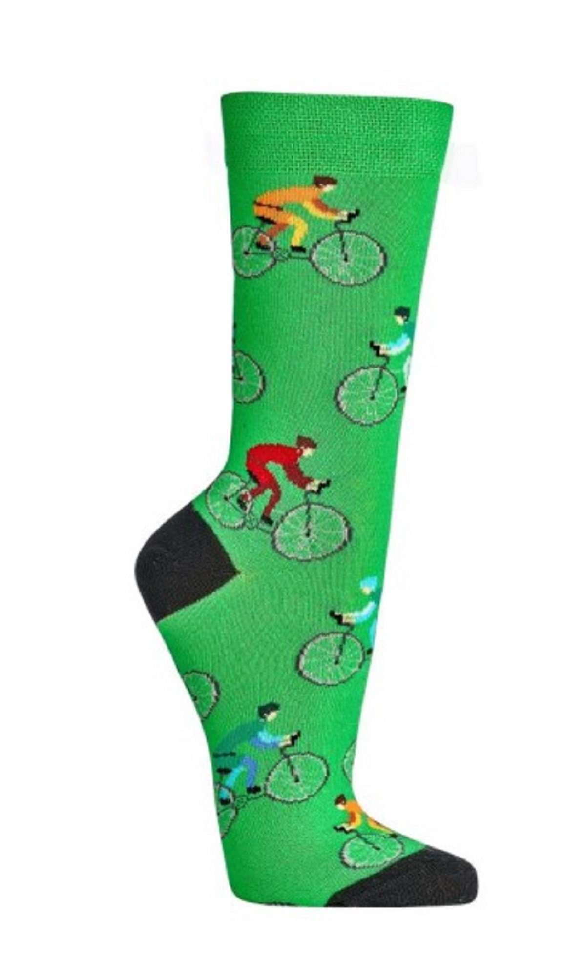 Socks 4 Fun Freizeitsocken Socks 4 Fun Motivsocken Radsport 2-er Bündel (2 Paar, 1-Paar, 2 Paar)