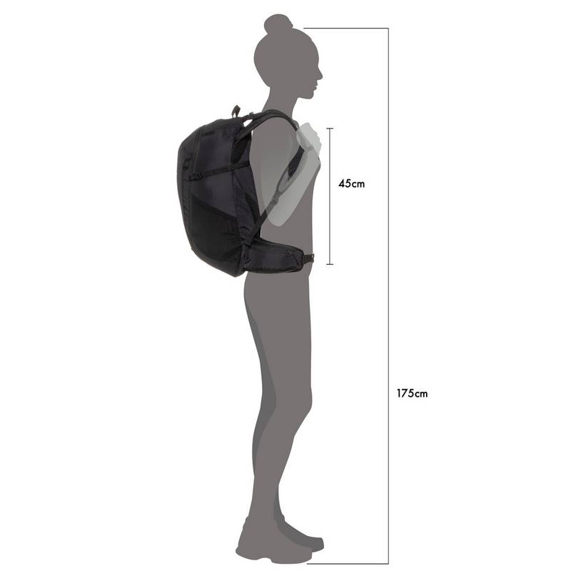 Salomon TRAILBLAZER 30 BLACK/BLACK Daypack