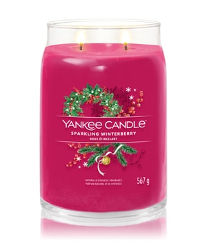 Yankee Candle Sparkling Winterberry Signature Jar Duftkerze-368 g