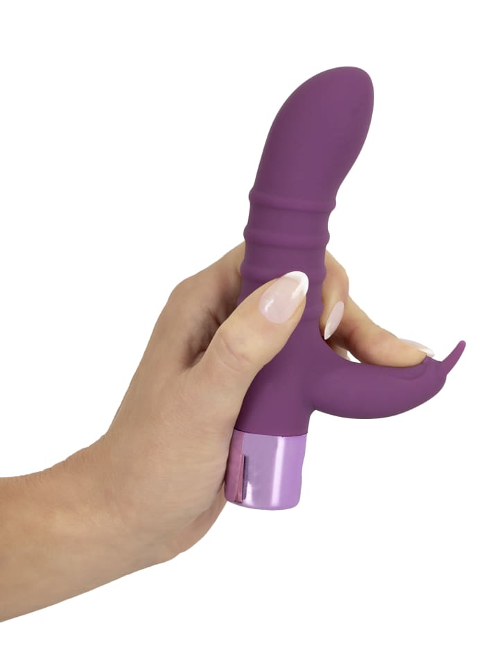 Elegant Series Rabbitvibrator Rabbit Vibe in lila günstig kaufen 16 cm