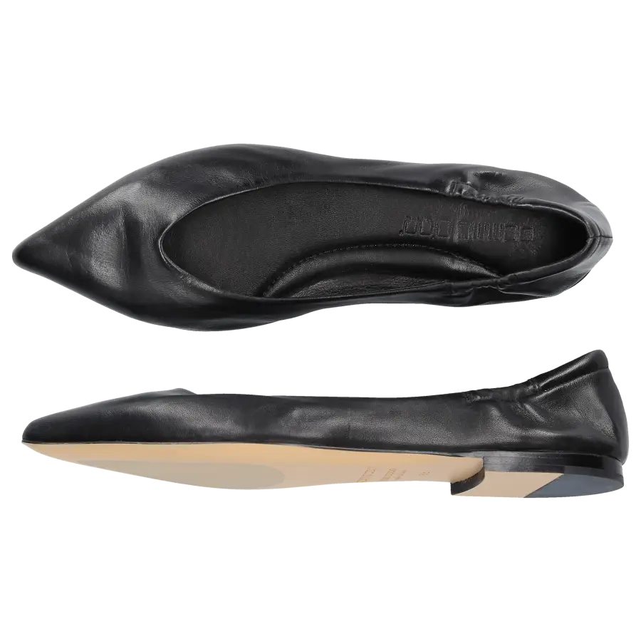 Pomme D`OR - Ballerinas 1000S Nappaleder - schwarz