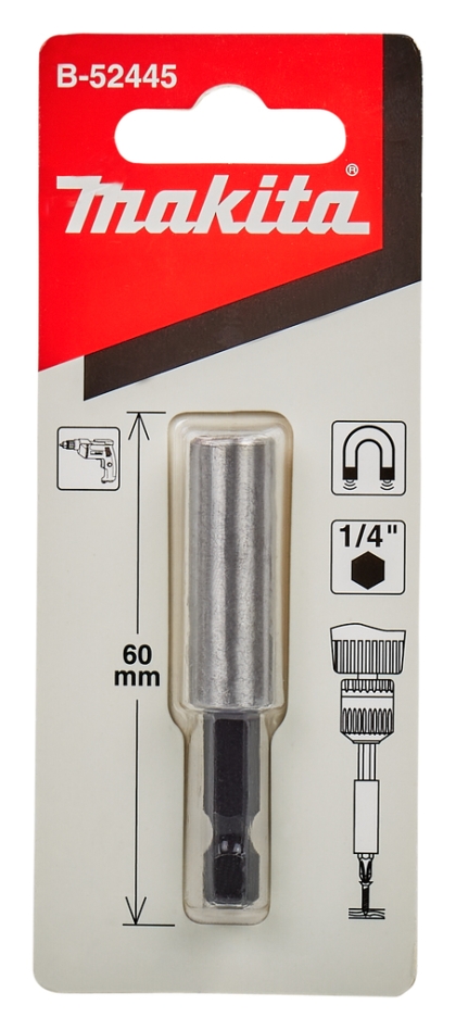 Accessori Makita B-52445 Portainserti magnetico da 1/4