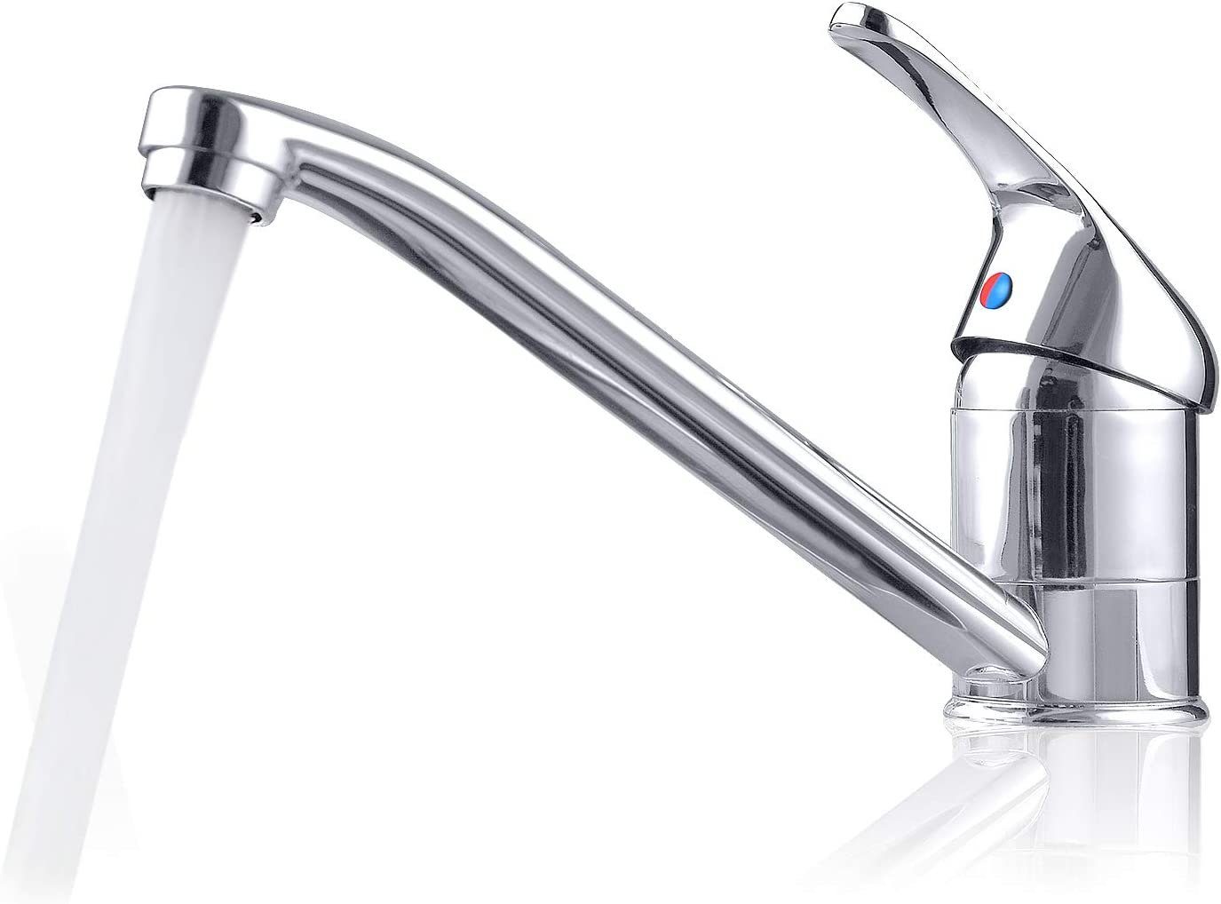 AUFUN Waschtischarmatur Wasserhahn Bad Spültischarmatur für Waschtisch