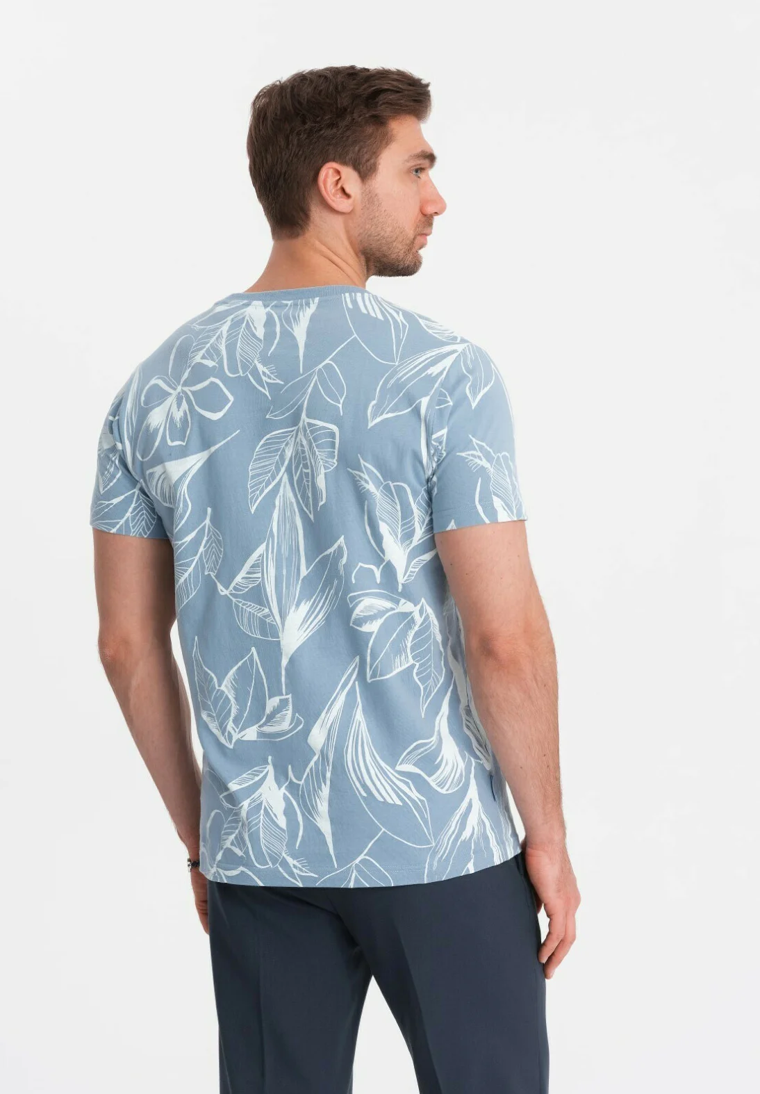 Camiseta estampada ombré