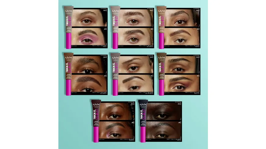 NYX PROFESSIONAL MAKEUP Brow Mascara Thick it Stick it! 7 ml 06 - Brunette