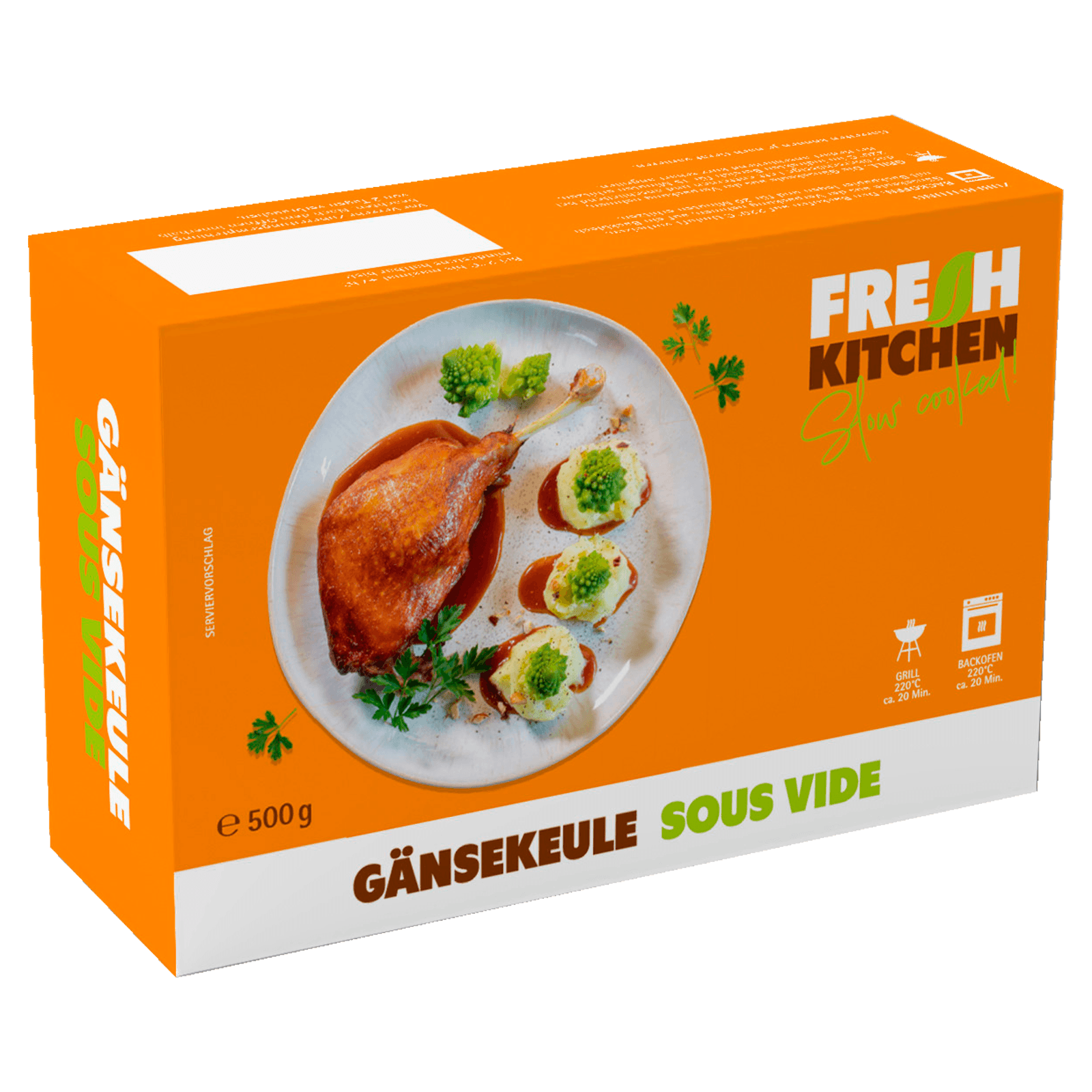 Fresh Kitchen Gänsekeule Sous Vide 500g