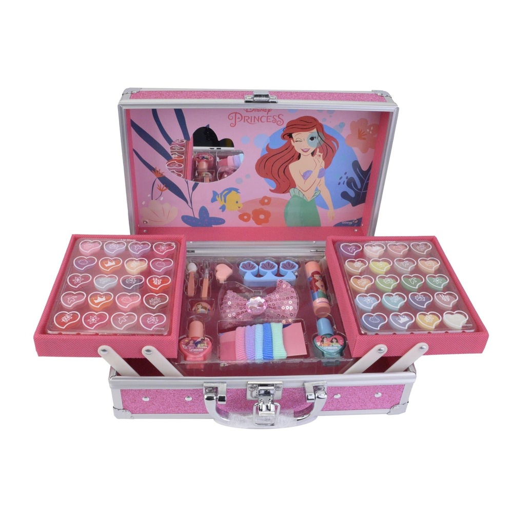 Disney Princess Makeup Traincase Coffret de maquillage pour enfants